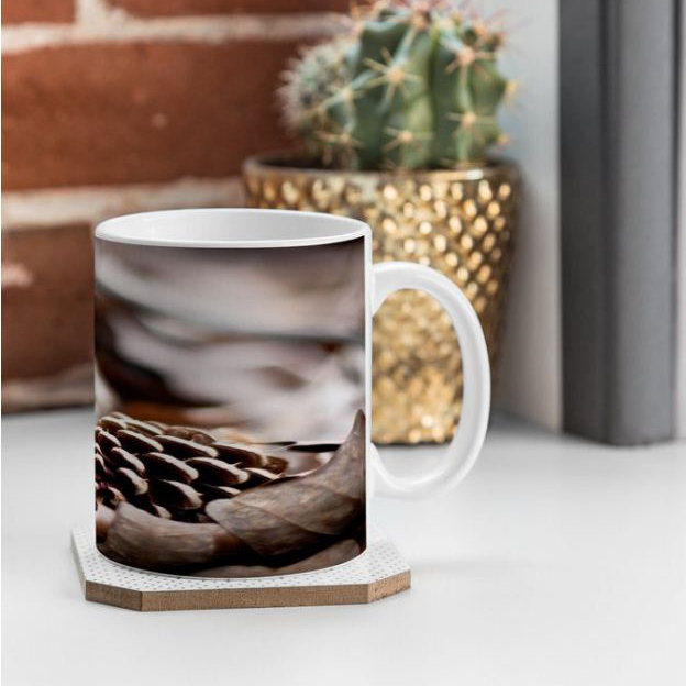 Grande tasse à café automne