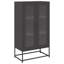 Highboard 68X39x123 Cm Steel-1387111809