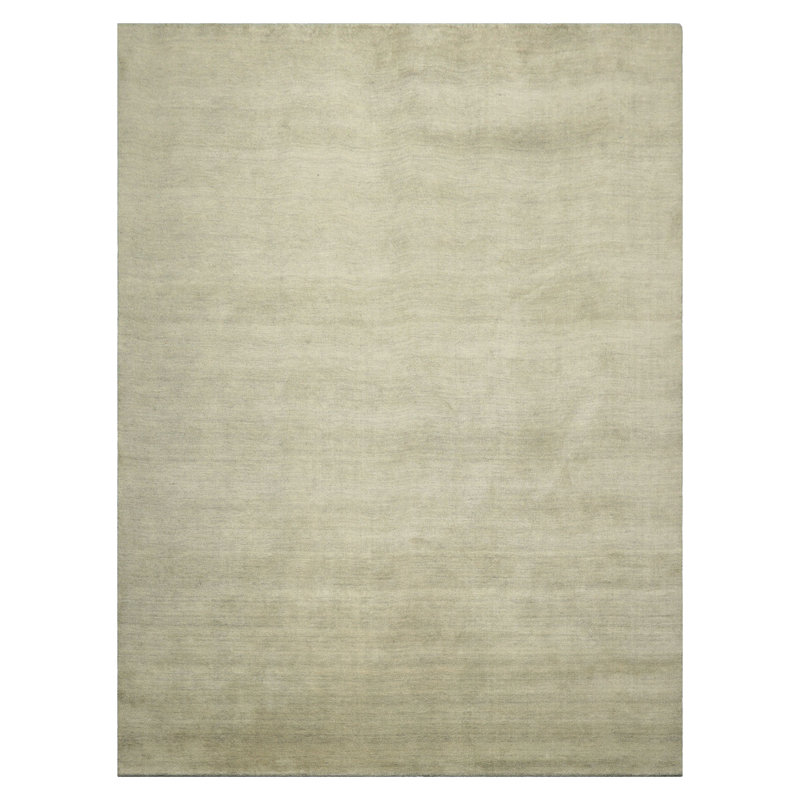 Tapis multicolore en laine tissé à la main de style oriental à motif moderne, Rectangle 9 pi x 12 pi