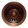 3-1/2" Waste Disposer Trim with Matching Basket Strainer for Deep Fireclay Sinks