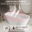 x 29.5'' Freestanding Soaking Acrylic Bathtub