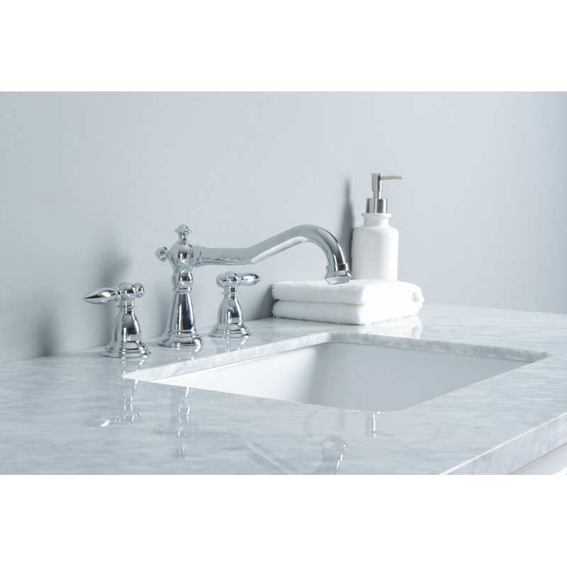 Ensemble de meuble-lavabo simple 48 po Caudill, Blanc