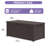 Edrosie Inc 121 Gallons Water Resistant Resin Lockable Deck Box-87134076