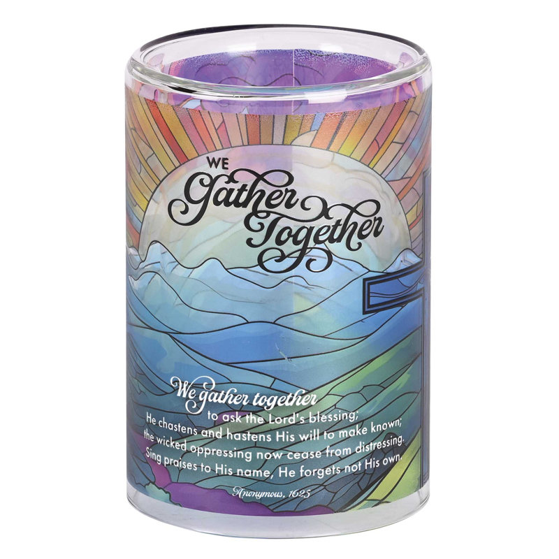 Candleholder We Gather Together 6H