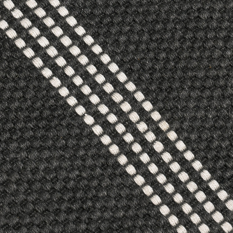 Sorrento Handwoven Performance Stripe Yarn Area Rug, Rectangle 8' x 10'