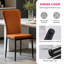 Modern High Back Velvet/Suede Armless Dining Chair with Diamond Tufting -1310209609