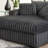 Algona Oversized Cuddle Chaise, With Cup Holders-389734936