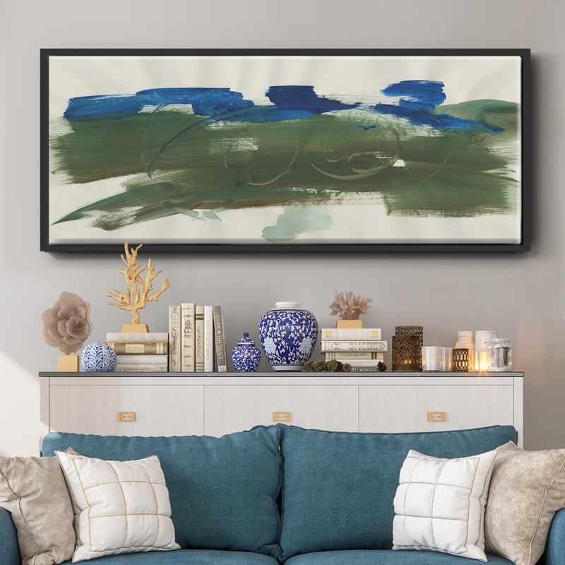 Mirages II- Framed Canvas