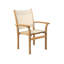 St. Tropez Stacking Teak Patio Dining Chair-388322101