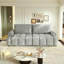 Canapé 90,2 po 4 places en tissu-79921651