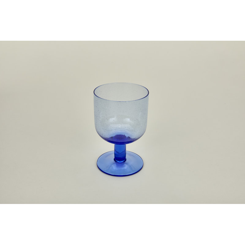 Simple Wine Glass, Blue