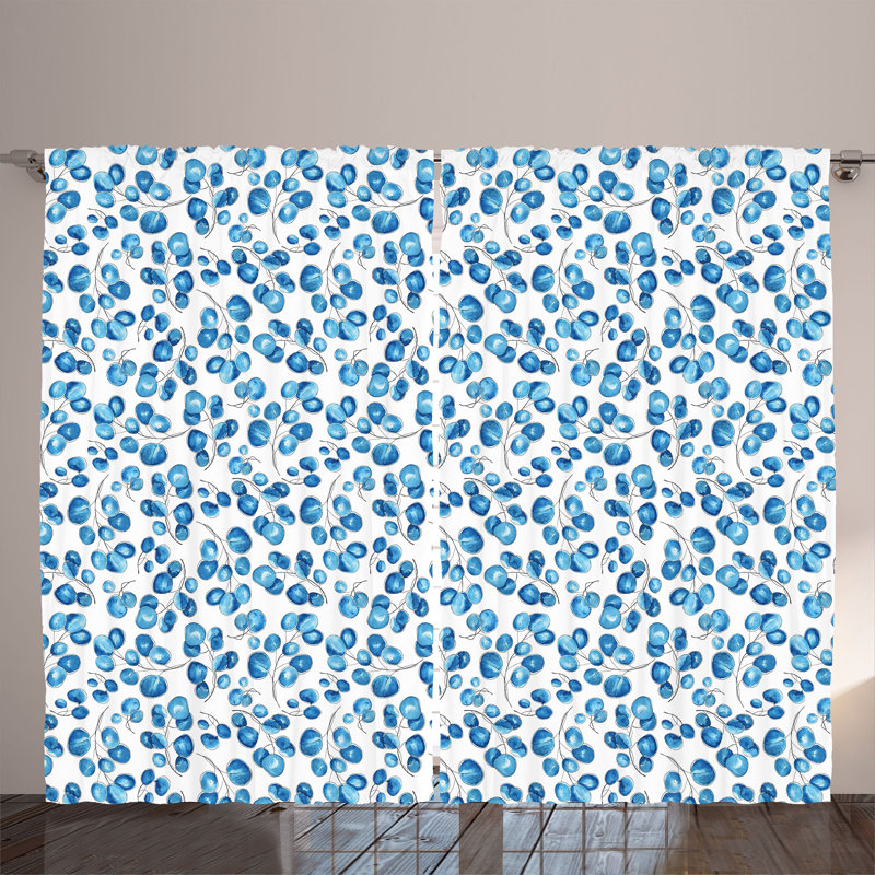 Semi Sheer Curtain Pair