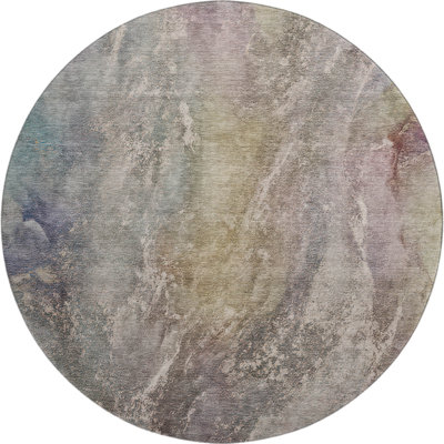 Premium Machine Washable Mayfield AMF2307 Abstract Rug
