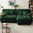 Chenille verte