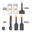 6pc Camp Griddle Tool Kit