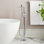 Berwyn Floor Mounted Tub Filler Faucet and Valve