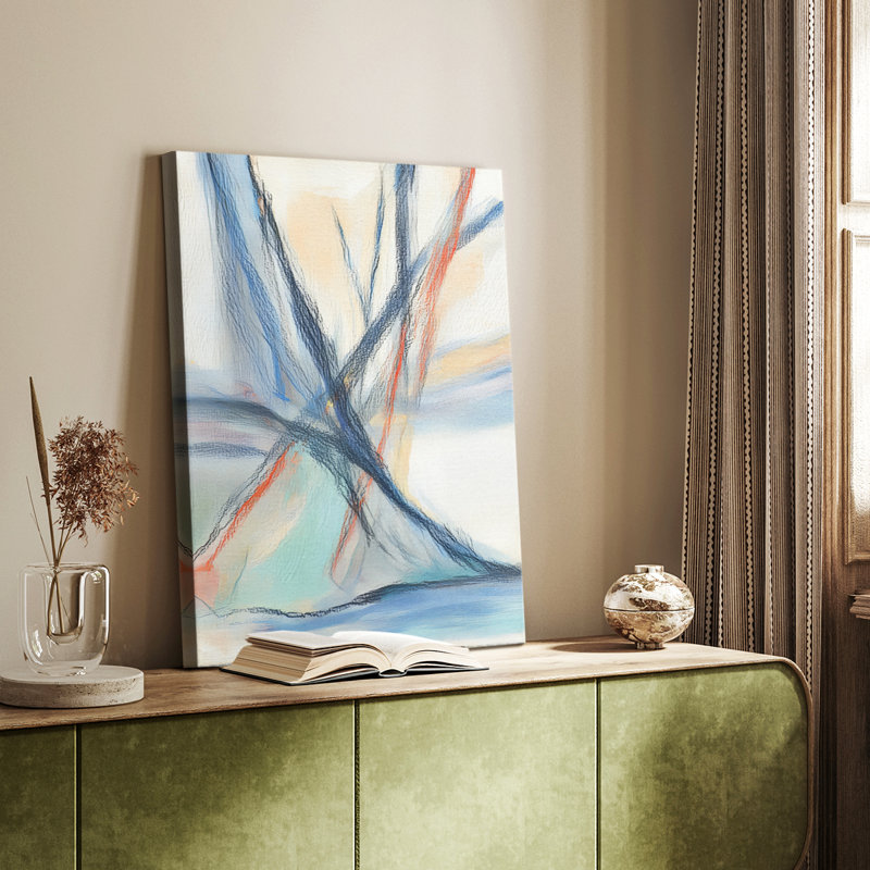 ABSTRACT Series DCC XXII - Cavas de galerie sur mesure, H 27 po x l 18 po