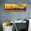 «Chicago - Golden Sunset Panorama» par Epic Portfolio, art mural sur toile-1729662713