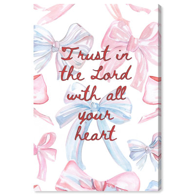 Doll Memories - Just Trust Canvas Print Livingroom Wall Art by Art Remedy, Gallery Wrapped, 10 x 15