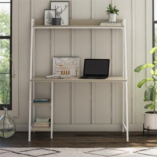  Eureka Ergonomic Computer Desk with Hutch, 43 Ladder