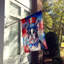 Drapeau patriotique de la maison américaine-112698754