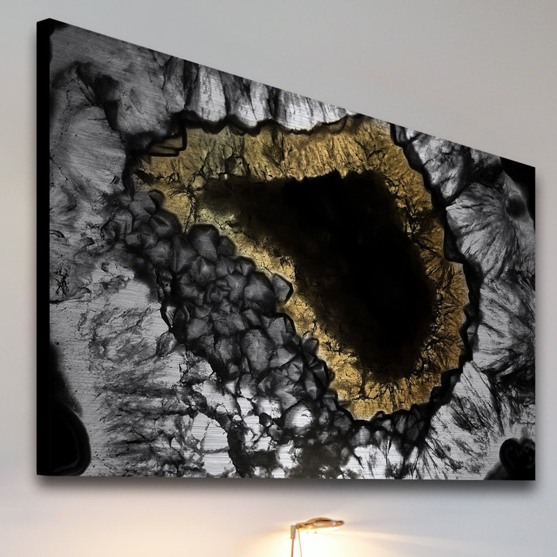«Frantique», reproduction d'art sur métal, H 40 po x l 60 po x P 1,5 po