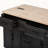 56.5'' Kitchen Island with Drop Leaf, Power Outlet, Embossed Vertical Stripe Rolling Kitchen Cart on Wheels with 4 Doors , 5 Deep Drawers and Adjustable Shelves, for Kitchen, Dining Room-1289187948