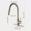 Robinet de cuisine avec douchette extractible-118350834