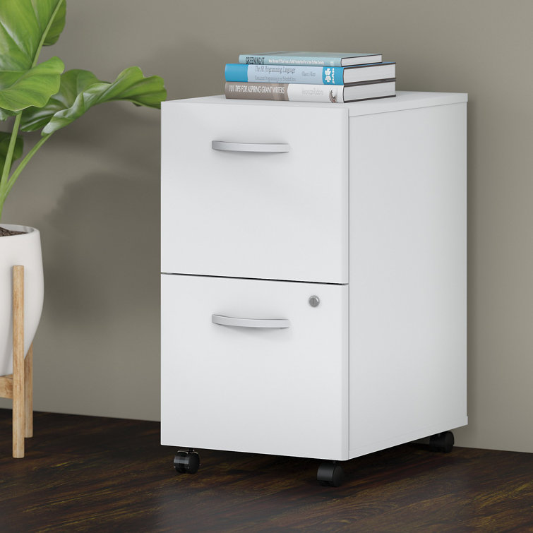 Studio C 16'' Wide 2 -Drawer Mobile File Cabinet