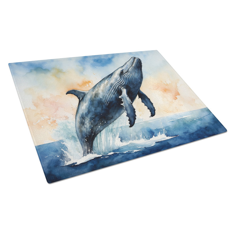Planche à découper en baleine à bosse