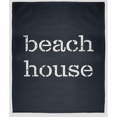 Couverture polaire Beach House