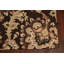 Tapis brun / beige en laine touffeté à la main Mazelina-1659070210