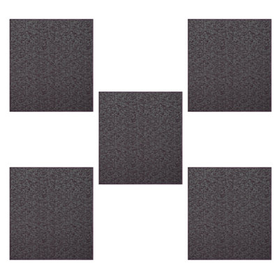 Ensemble de tapis intérieur / extérieur en nylon touffeté à la machine Geometric