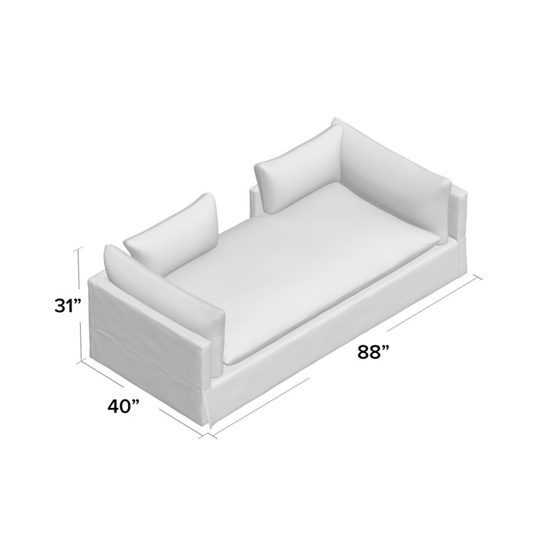 Reggio Two Arm Chaise Lounge, Valley Nimbus Linen Blend