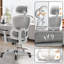 Fauteuil de bureau ergonomique Mawgan-1201255423
