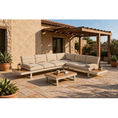 Fonda  Sofa Teak Coffee Table