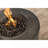 12" H Fibre Reinforced Concrete Outdoor Fire Pit Table