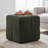 Square Ottoman Footstool, Soft And Comfortable Corduroy Woven Design Sofa Stool-1860198337