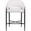 Tabouret de comptoir en tissu Sylas-1433604255