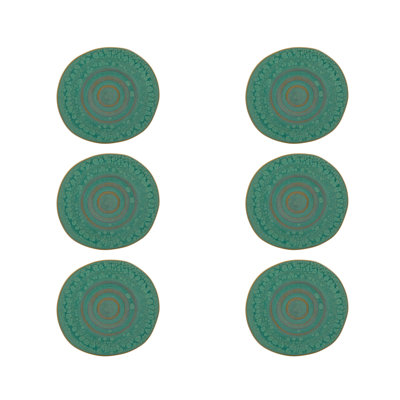 Gemstone Jade Stoneware Saucer