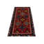 Wool Geometric Area Rug in Brown/Black