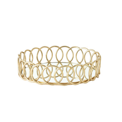 Loops Tray-Brass