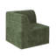 Canapé modulaire en U en forme de U, canapé modulaire compressé en velours côtelé de style minimaliste moderne, canapé-lit pour le salon, la chambre à coucher, canapé-lit compressé confortable - Design économe en espace - VERT-244566964