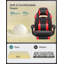 17 Stories Adjustable Faux Leather Swiveling PC & Racing Game Chair-1966745861