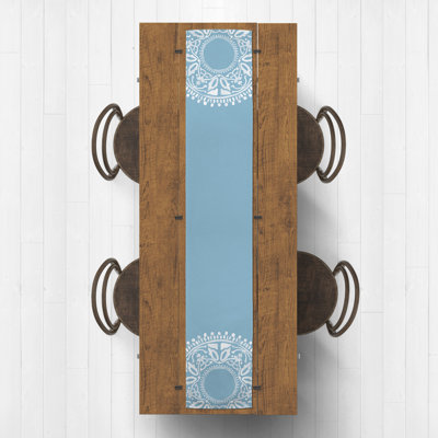 Asunta Rectangular Medallion Table Runner
