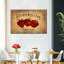 Fraises savoureuses sur toile-1847985243