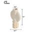 Vase en rotin naturel