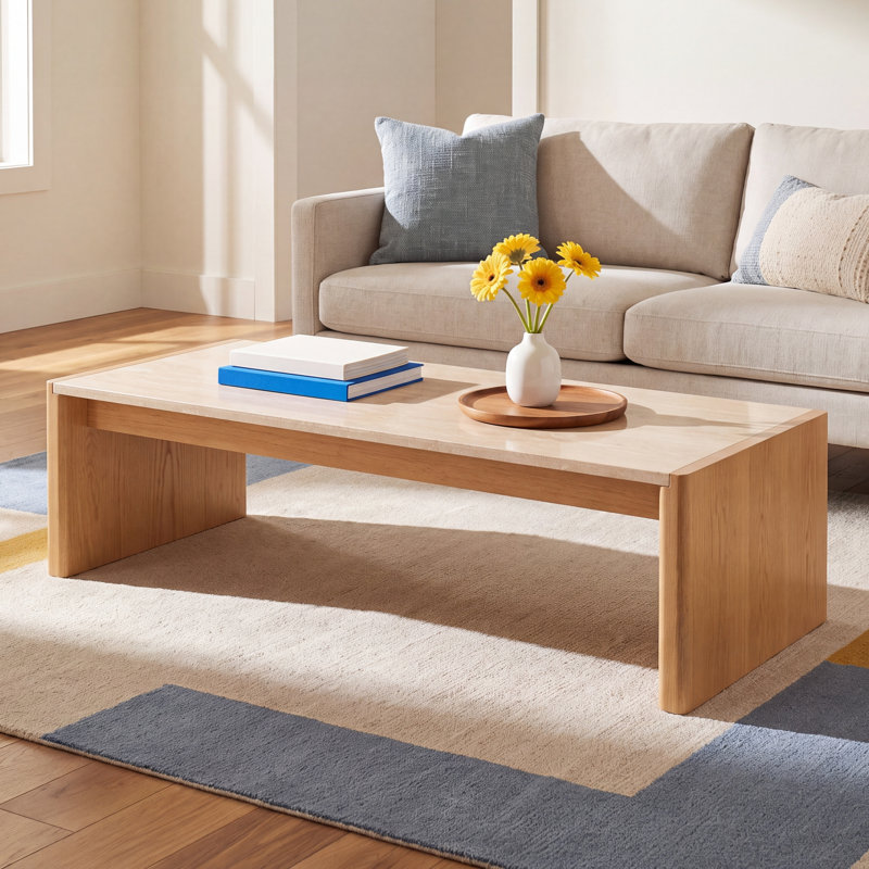 Doyle Stone Top Coffee Table