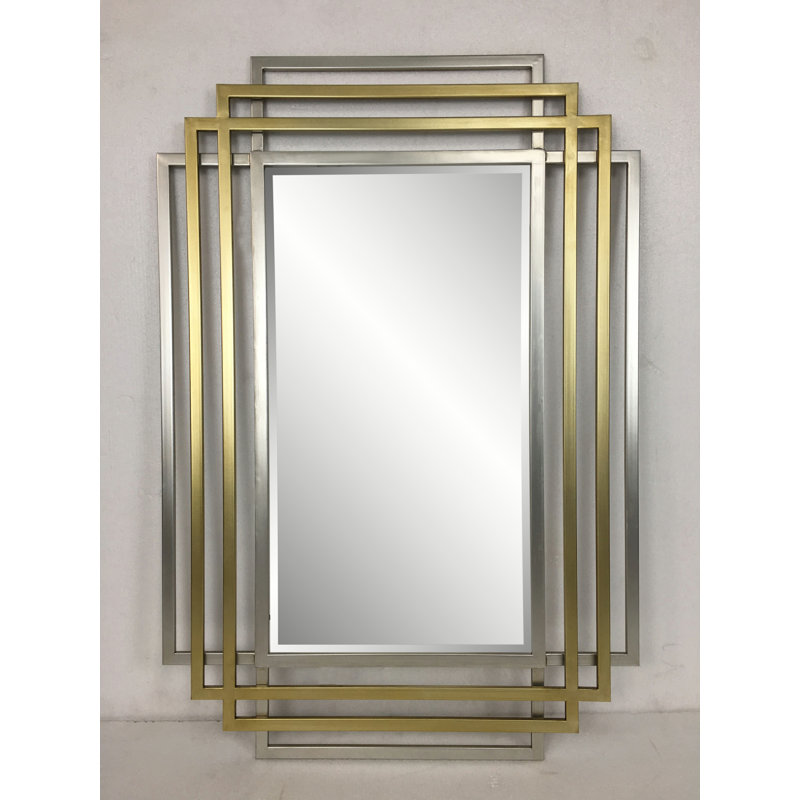 Metal Flat Wall Mirror