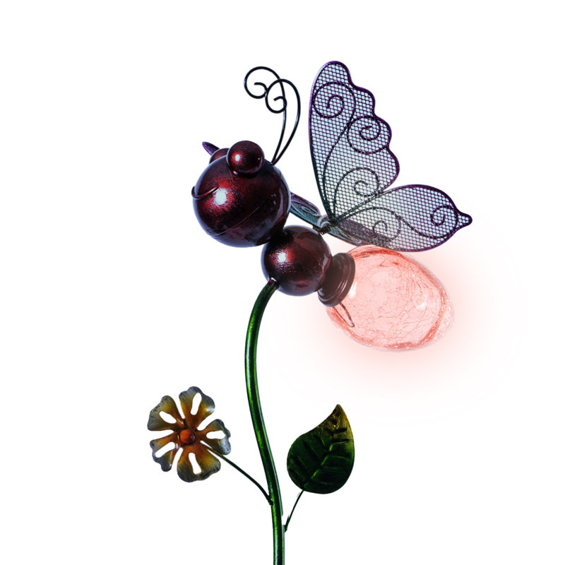 Piquet de jardin Aliya, Rouge